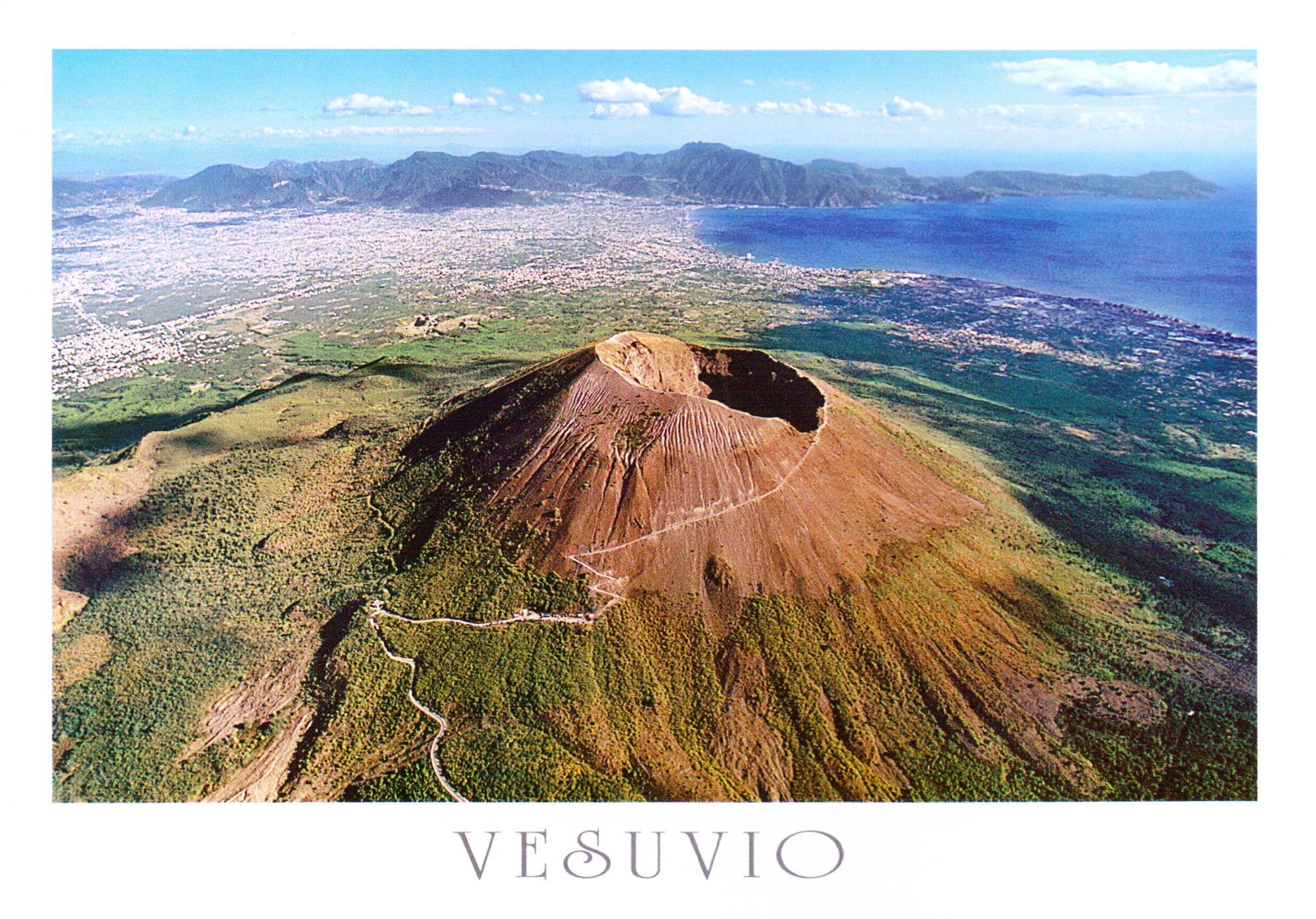 Вулкан Везувий, Италия