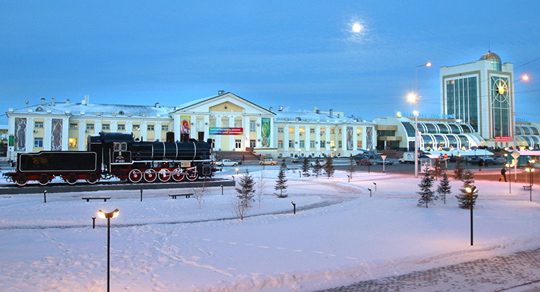 Железнодорожная станция в Астане. Фото sputniknews.kz